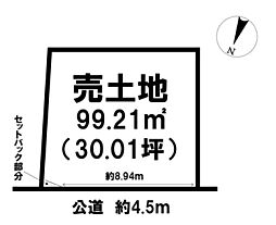 静岡市清水区北脇の土地