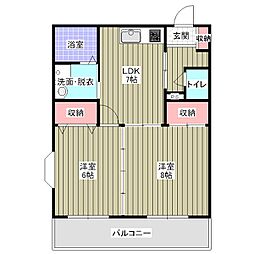 ロイヤルプラザ南二日町　Ａ棟 303