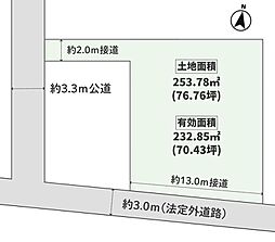 磐田市二之宮の土地