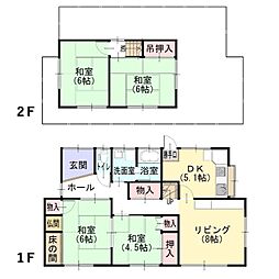磐田市福田中島の一戸建て