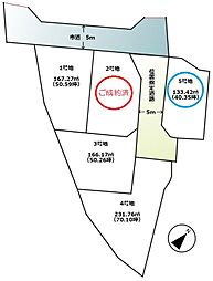 自社売地 富士市宮島 全5区画分譲地 5