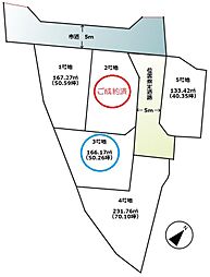 自社売地　富士市宮島　全5区画分譲地 3