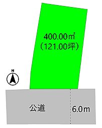 富士市大淵古家付売土地