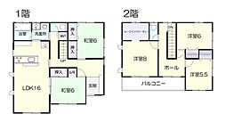 磐田市敷地の一戸建て
