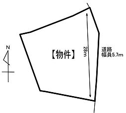 掛川市上土方落合の土地