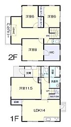 掛川市家代の里３丁目の一戸建て