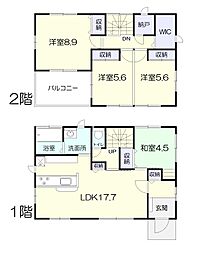袋井市春岡1丁目の一戸建て