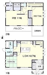 掛川市上垂木の一戸建て