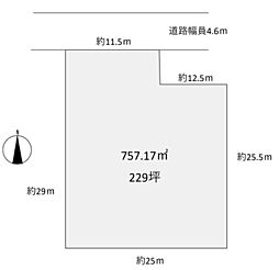 島田市三ッ合町の土地