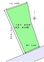 金谷扇町イオン隣接59坪