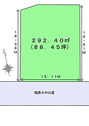藤枝市音羽町3丁目88坪売り土地