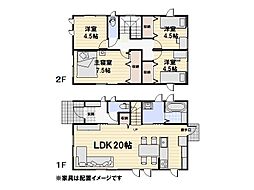 吉田町片岡・戸建＼築2年・駐車3台可・中央小学区／