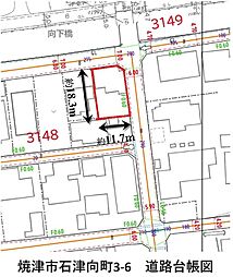 焼津市石津向町の土地