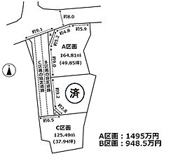 静岡市清水区吉川の土地