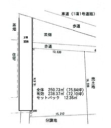 袋井市豊沢の土地