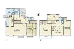 大月市猿橋町桂台２丁目の一戸建て