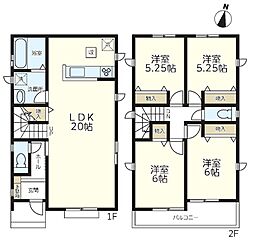 沼津市　中沢田　全6棟 B