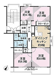 西神大寺団地4号棟