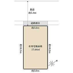 世田谷区北沢1丁目の土地