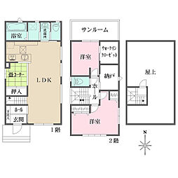 新宿区西落合１丁目の一戸建て