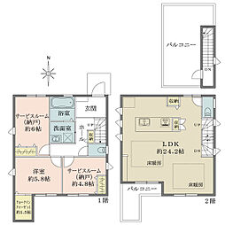 新宿区山吹町の一戸建て