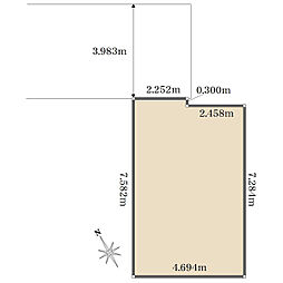 杉並区方南２丁目の土地