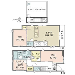 中野区中央３丁目の一戸建て