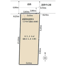 杉並区梅里1丁目の土地