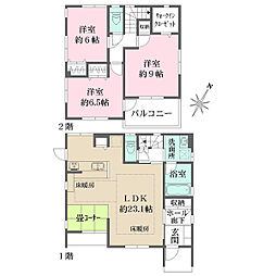 草加市新栄２丁目の一戸建て