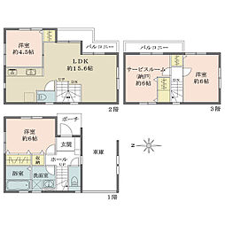 足立区青井６丁目の一戸建て