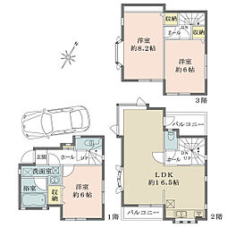 豊島区駒込３丁目の一戸建て