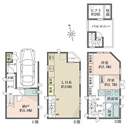 文京区本駒込４丁目の一戸建て