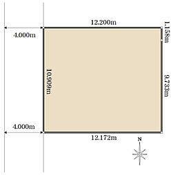三鷹市井口4丁目の土地