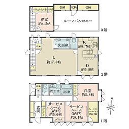 目黒区中目黒５丁目の一戸建て