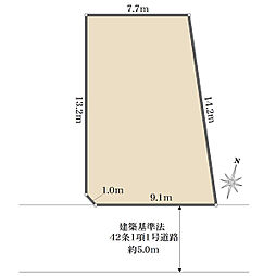 世田谷区深沢７丁目の土地
