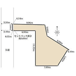 品川区東大井３丁目の土地
