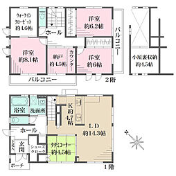 名古屋市中村区烏森町８丁目の一戸建て