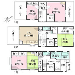 広島市中区舟入南3丁目の一戸建て