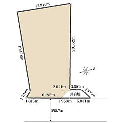 広島市佐伯区八幡４丁目の土地