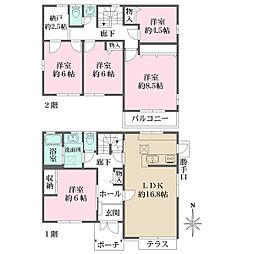 廿日市市阿品台５丁目の一戸建て