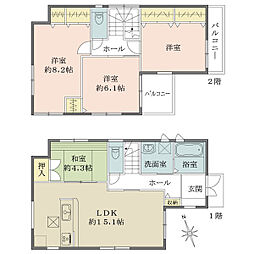 枚方市招提南町１丁目の一戸建て