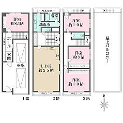 大阪市東住吉区東田辺１丁目