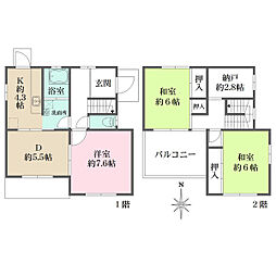 京田辺市薪桑ノ木の一戸建て