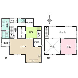 近江八幡市安土町下豊浦の一戸建て