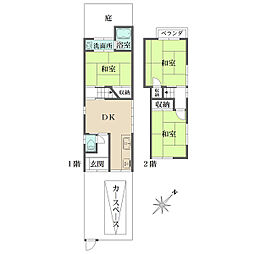 京都市北区西賀茂今原町の一戸建て
