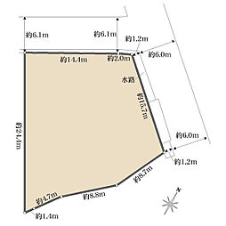 宝塚市武庫山１丁目の土地