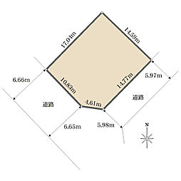 宝塚市中山桜台６丁目の土地