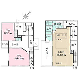 芦屋市涼風町の一戸建て