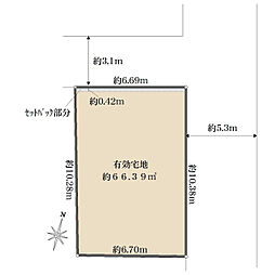 神戸市中央区熊内町４丁目の土地