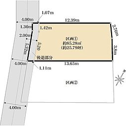杉並区成田東三丁目　売地2区画-1